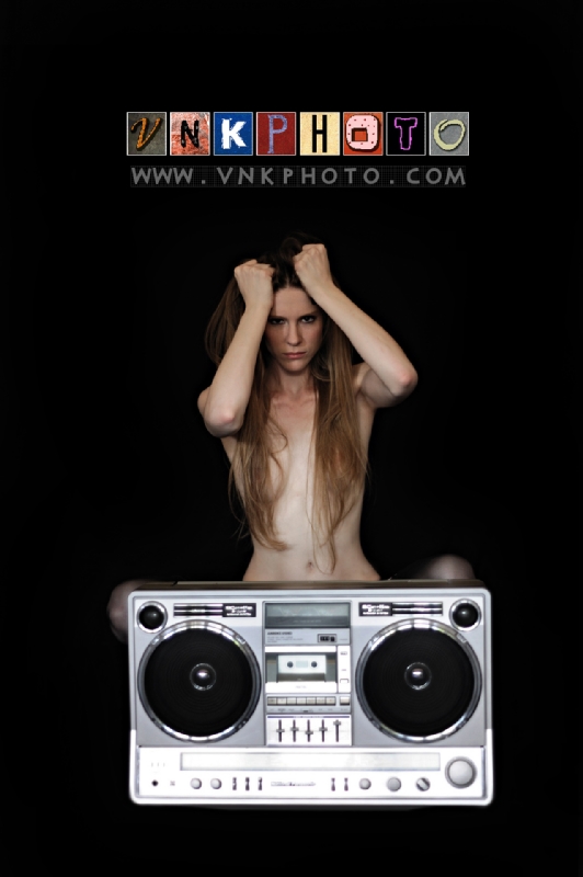 Boombox and Sexy Girl